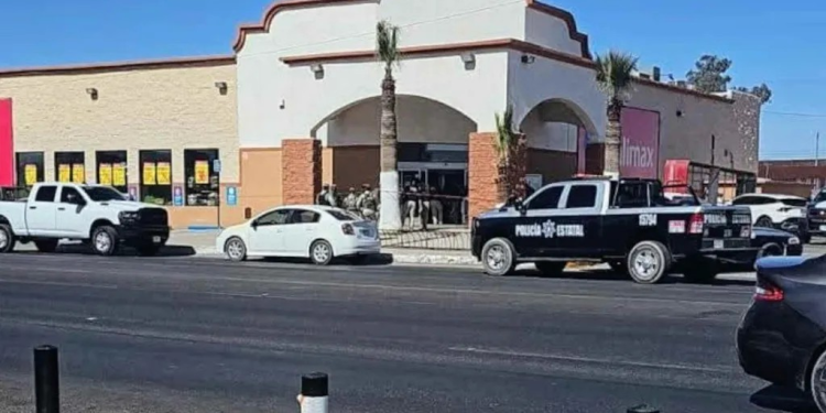 Persiguen y Matan a Balazos a Mujer en Supermercado de San Luis Río Colorado