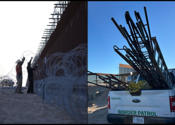 Autoridades de Sonora refuerzan seguridad en la frontera México-EU; realizan vigilancia y verificación de muro fronterizo