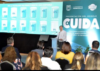 “Semáforo de disponibilidad de agua en Hermosillo está parpadeando en amarillo”: Antonio Astizarán