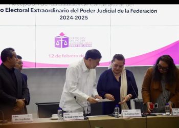 Entrega Senado al INE lista de candidatos de elección judicial