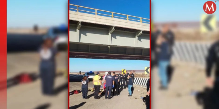 Mujer intenta suicidarse al lanzarse desde puente Río Colorado en Sonora