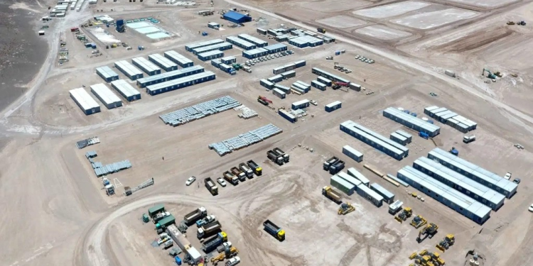 Ganfeng Lithium inaugura planta de producción de litio en Argentina