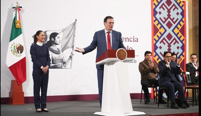 Acuerdo alcanzado por Sheinbaum con Trump, “totalmente insólito”, destaca Ebrard