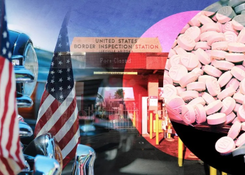 El fentanilo cruza las fronteras en carros con placas gringas