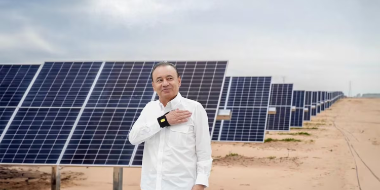 Alfonso Durazo: Avanza instalación de la Central Fotovoltaica de Puerto Peñasco