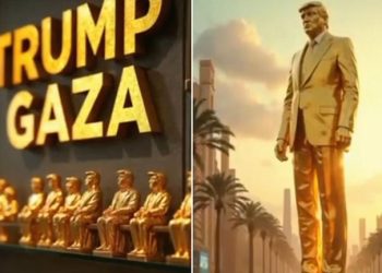 Trump lanza vídeo hecho con IA sobre su plan para reconstruir Gaza, convertida en un resort