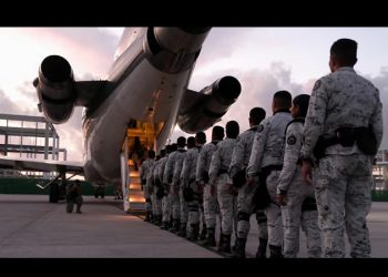 Sheinbaum militariza la frontera por exigencia de Trump: “Es una reorientación de las fuerzas”