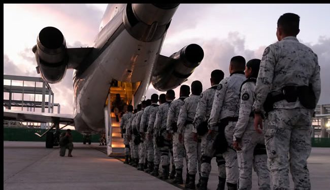 Sheinbaum militariza la frontera por exigencia de Trump: “Es una reorientación de las fuerzas”