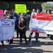 Protestan trabajadores del STIRTT en contra de Radio S.A, la empresa más incumplida en el país con los trabajadores