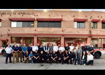 Apoya Toño Astiazarán con cuatro unidades nuevas a Bomberos de Hermosillo