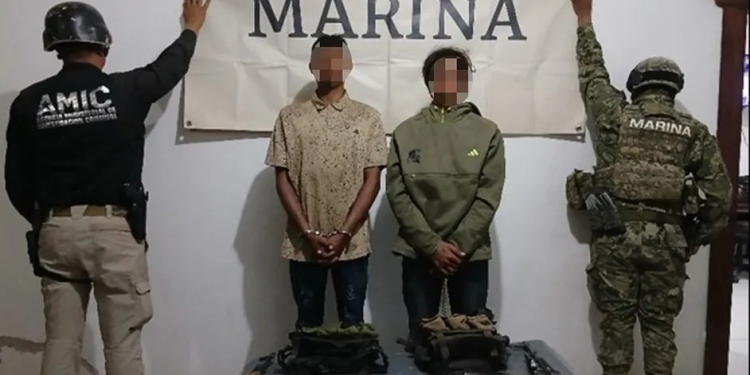 En Sonora, detienen a siete presuntos criminales; aseguran armas y drogas