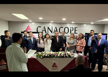 Designan a Martin Zalazar Zazueta presidente de Canacope Hermosillo