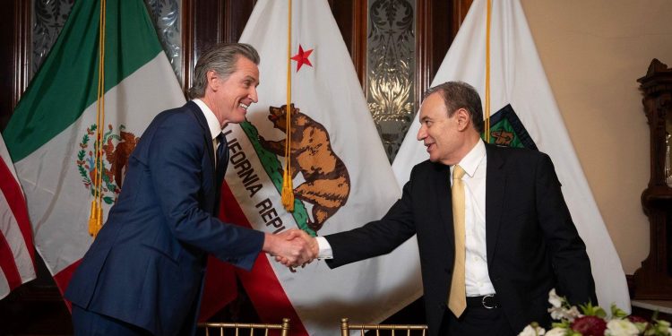 California firma memorándum de entendimiento sobre clima y comercio con Sonora y México