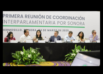 Celebran legisladores locales y federales sonorenses primera Reunión de Coordinación Interparlamentaria
