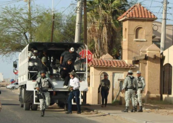 Refuerzan vigilancia en San Luis RC por visita de Claudia Sheinbaum