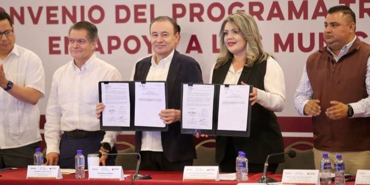 Durazo transforma salud e infraestructura en municipios con primera red de ayuntamientos