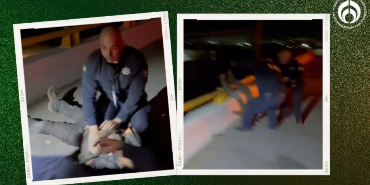 Aprovechan la distracción y lo salvan: policías frustran suicidio en Hermosillo