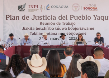 Plan de Justicia para el Pueblo Yaqui garantiza el derecho humano al agua.