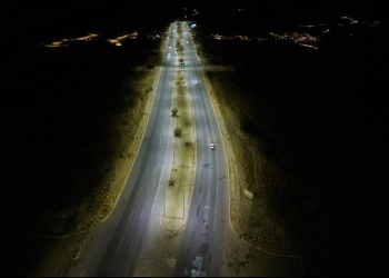 Ilumina Gobierno Municipal el bulevar Gustavo Mazón para seguridad de sus residentes