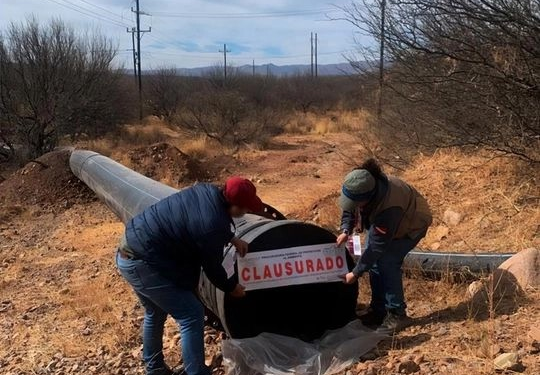 Profepa clausura ducto a mina de Grupo México en Sonora