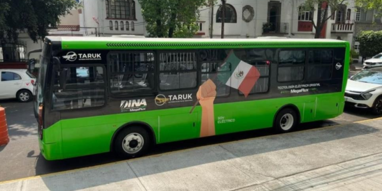 El nombre de este autobús eléctrico 100% mexicano está inspirado en la lengua yaqui de Sonora