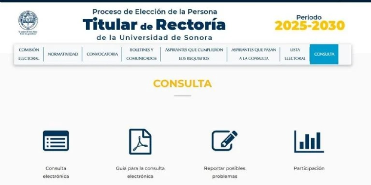 Votación estudiantil para rector de la UNISON: candidatos reiteran llamado al voto