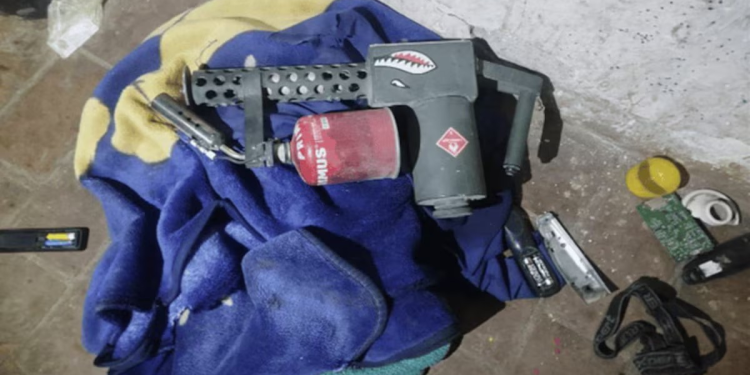 Semar asegura lanzallamas hechizo y explosivos improvisados en Sonora