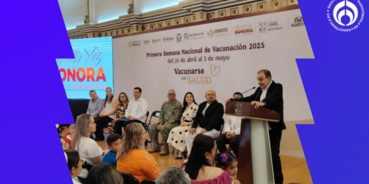 Inicia semana nacional de vacunación en Sonora