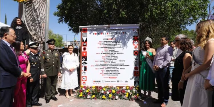 Tere Jiménez da inicio a la Feria Nacional de San Marcos 2025 con Japón y Sonora como invitados especiales