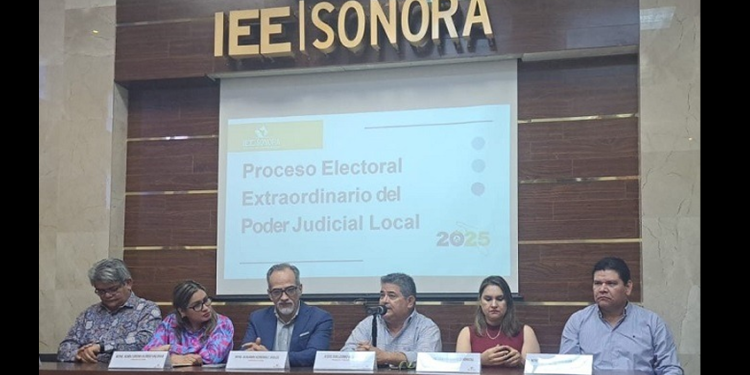 Capacitan IEE Sonora a personal del INCIDE sobre el proceso electoral extraordinario del Poder Judicial Sonora