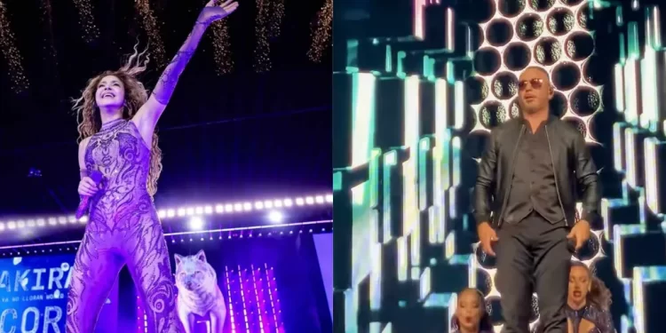 Pitbull Será Invitado Especial en el Concierto de Shakira en Hermosillo 2025