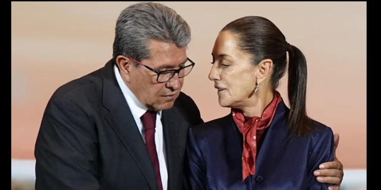 Asunto: llamado de atención a Morena. Remitente: Claudia Sheinbaum, presidenta de México