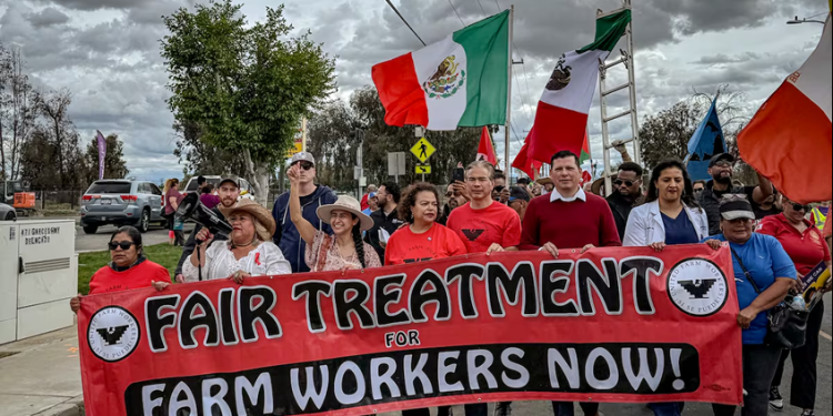 Los campesinos se movilizan frente a Trump: “Es importante enseñar a la gente que tiene miedo que hay que luchar”