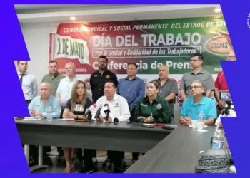 Esperan más de 30 mil personas en desfile de los trabajadores en Hermosillo