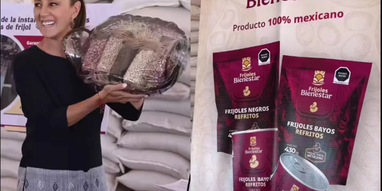 Ahora gobierno venderá Frijol del Bienestar, anuncia Sheinbaum