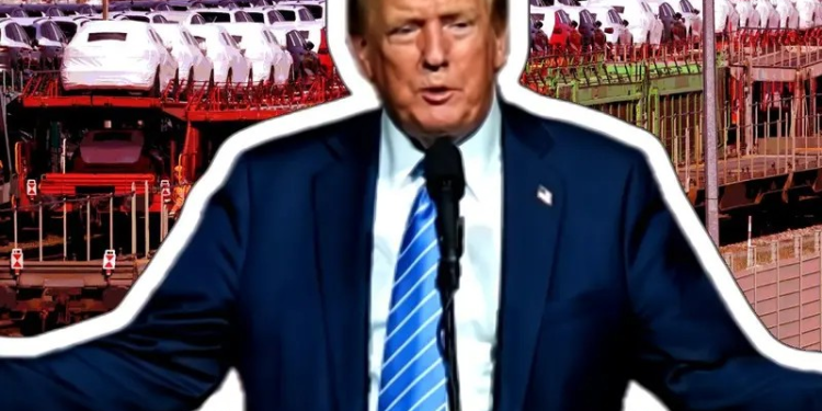 Aranceles de Trump a autos entrarán en vigor el 3 de abril