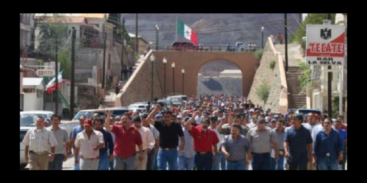 Confían mineros de la Sección 65 en la Presidenta CSP tras anuncio que buscan solución al conflicto minero en Cananea