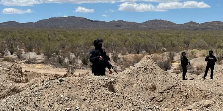 Refuerzan vigilancia policiaca en zona minera de Sonora