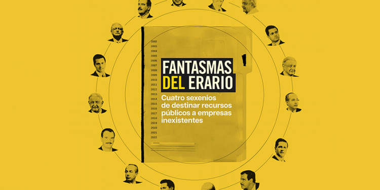 Empresas fantasma obtuvieron 11 mil 492 millones de pesos en recursos públicos durante 20 años
