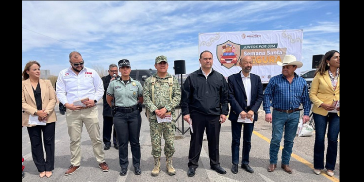 Se coordina Seguridad Pública con municipios del norte para lograr una Semana Santa Segura 2025