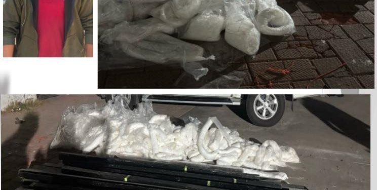 Aseguran 337 kilos de metanfetamina y 7.2 kilos de heroína en Sonora