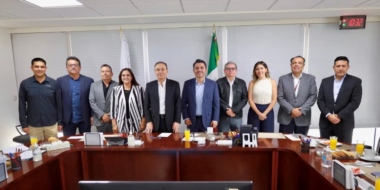 Alfonso Durazo se reunió con Efraín Morales de Conagua por el Plan Hídrico Sonora