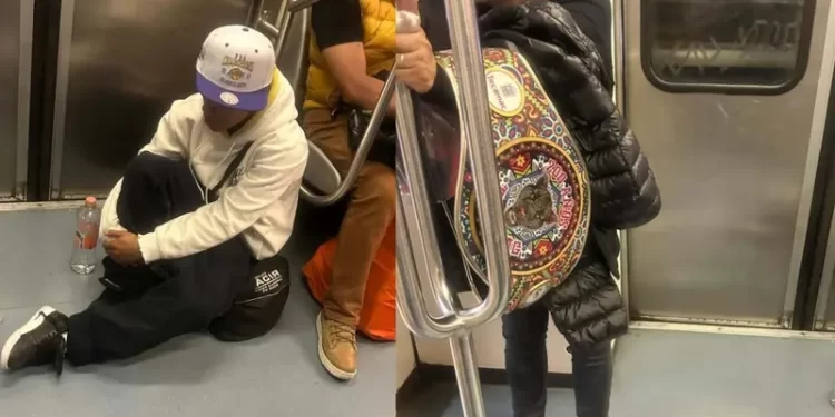 Captan a Óscar Valdez en el Metro con su cinturón de campeón y se vuelve viral