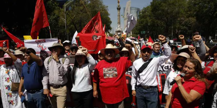 CNTE rechaza aumento salarial del 9%; “el año pasado con las movilizaciones logramos del 14 hasta el 16%”, aseveran