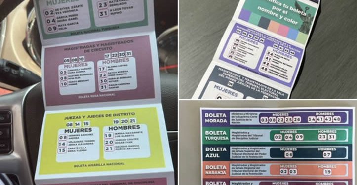 TEPJF prohíbe reparto de ‘acordeones’ para elección judicial