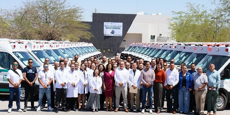 Recibe IMSS Sonora 49 nuevas unidades para el traslado de pacientes a hospitales y unidades médicas