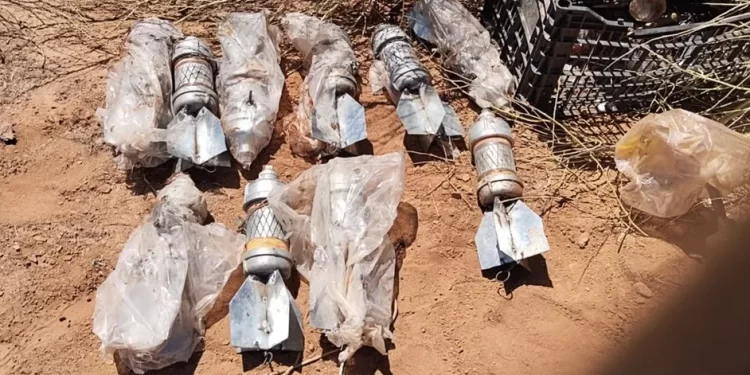 Aseguran 10 artefactos explosivos improvisados en Sonora