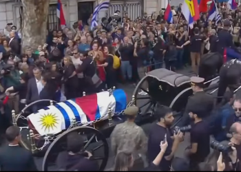 Uruguay despide a José ‘Pepe’ Mujica al grito de “el pueblo está contigo”