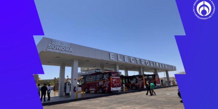 Inauguran electrolinera para carga de camiones en Hermosillo