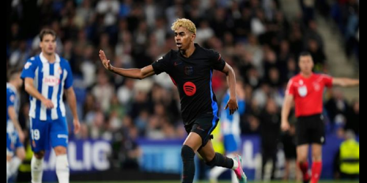 Lamine Yamal certifica el 28 título del Barcelona en la Liga de España 